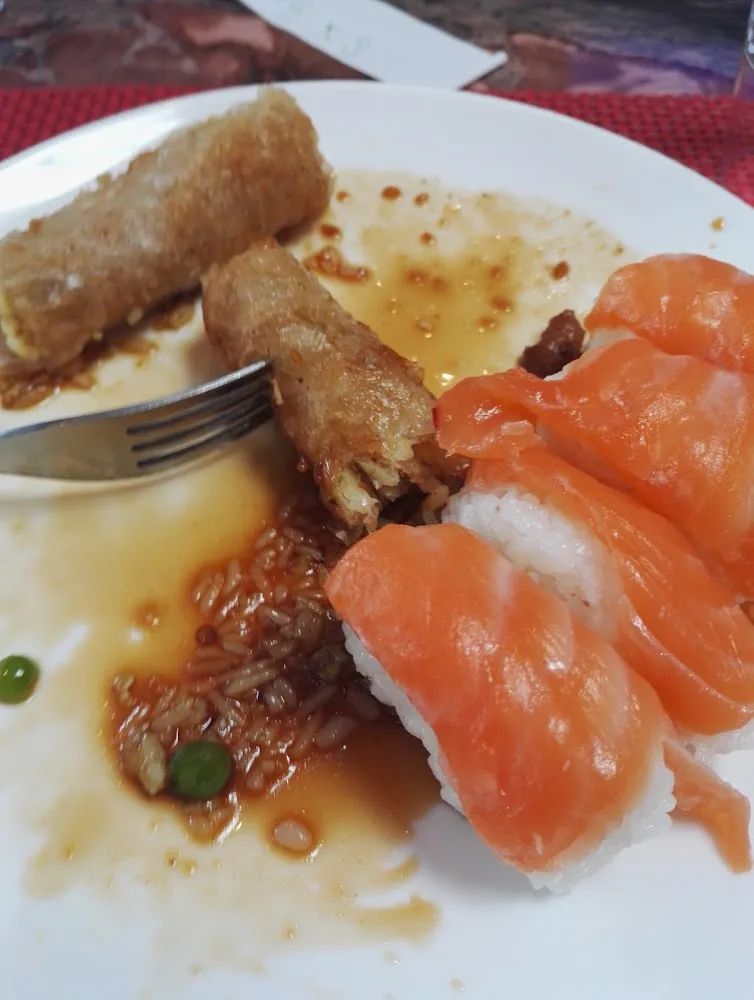 Sushi Nem Poulet Poulet Caramel